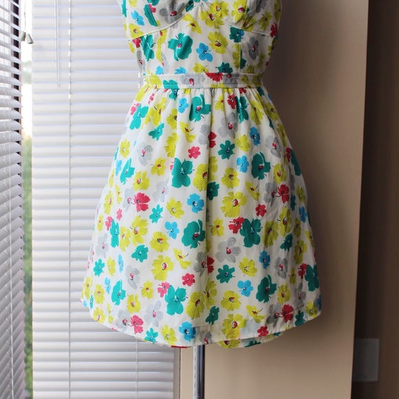 American Eagle Outfitters Multicolor Floral Dress Size 0 - Picture 5 of 5